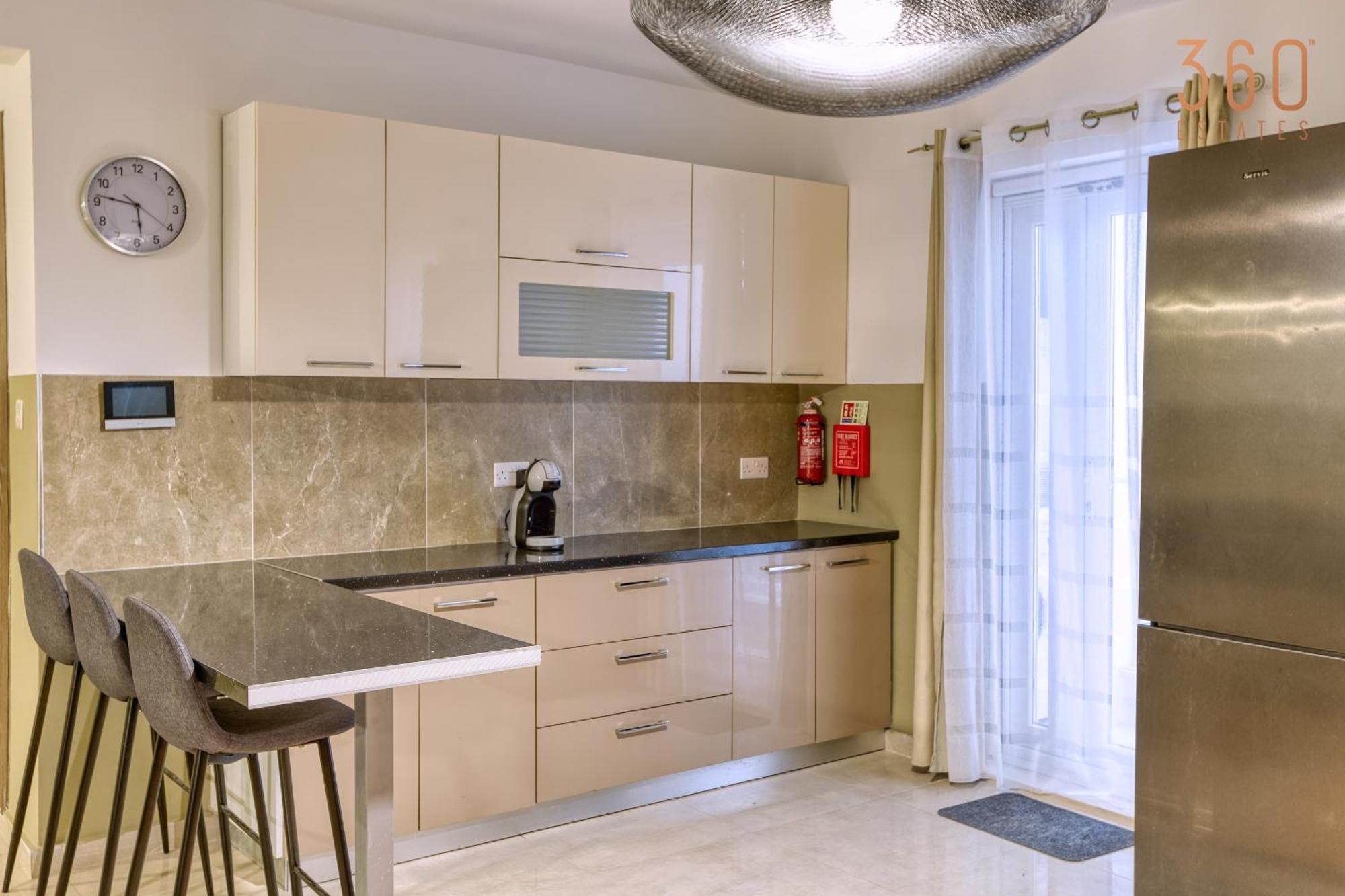 A Beautiful, Designer 3br In St Julians By 360 Estates *