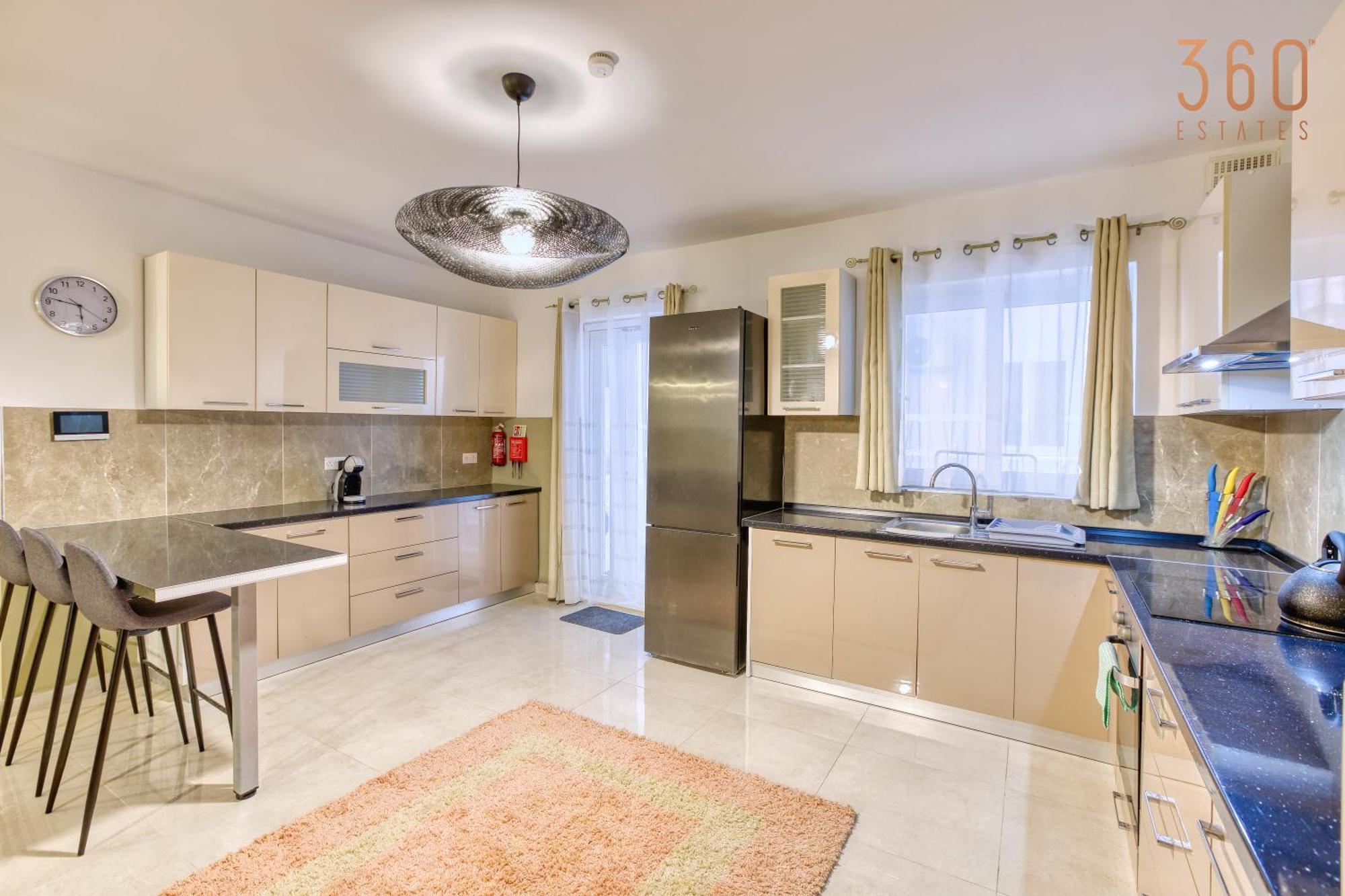 A Beautiful, Designer 3br In St Julians By 360 Estates Apartman *
